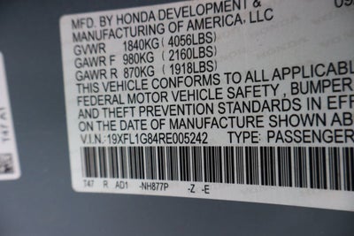 2024 Honda Civic Hatchback Sport Touring