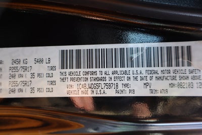 2015 Jeep Wrangler Unlimited Sport