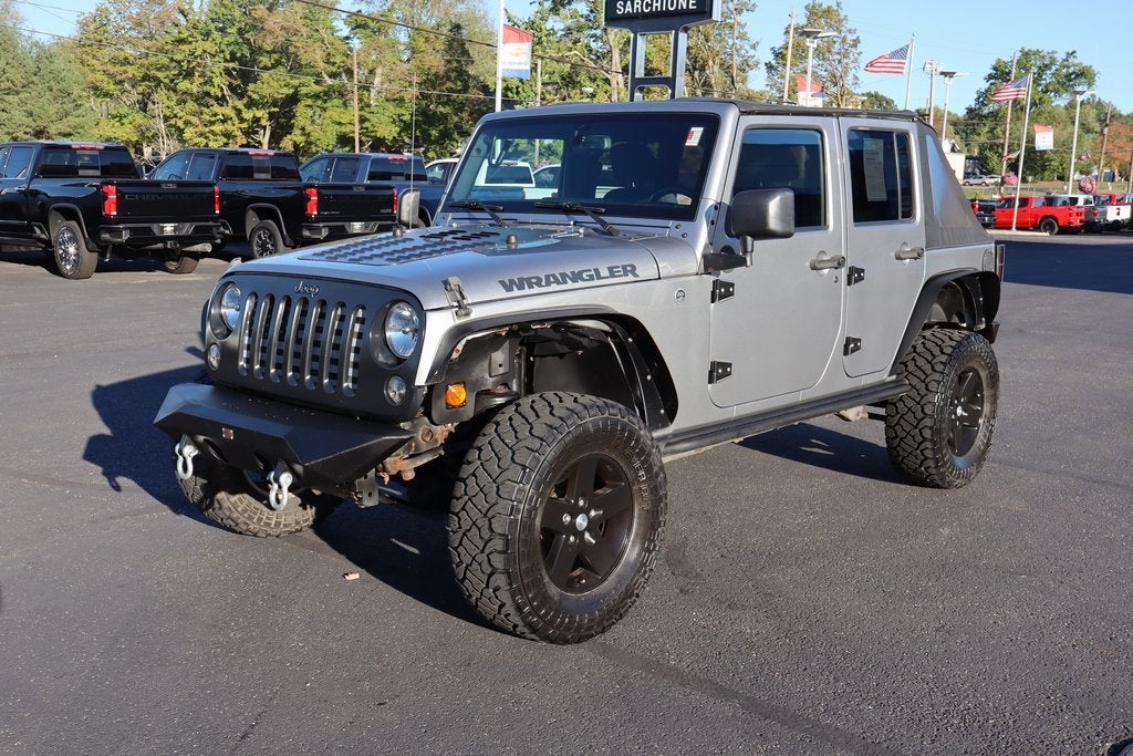 2016 Jeep Wrangler Unlimited Black Bear