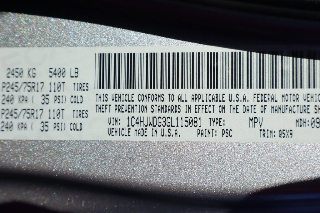 2016 Jeep Wrangler Unlimited Black Bear