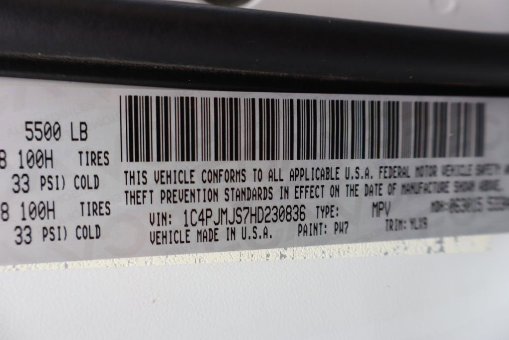 2017 Jeep Cherokee Overland