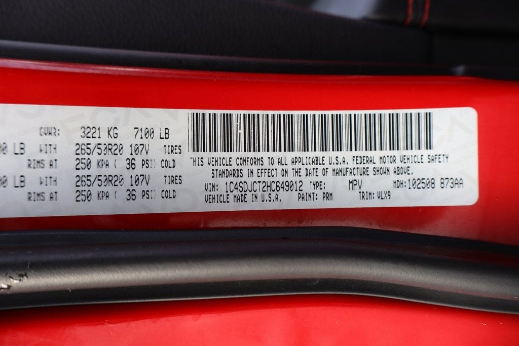 2017 Dodge Durango R/T