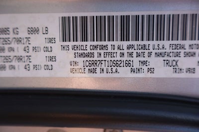 2013 RAM 1500 Tradesman