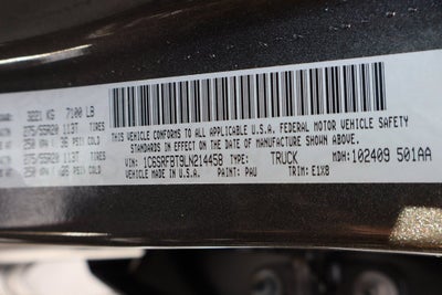 2020 RAM 1500 Big Horn