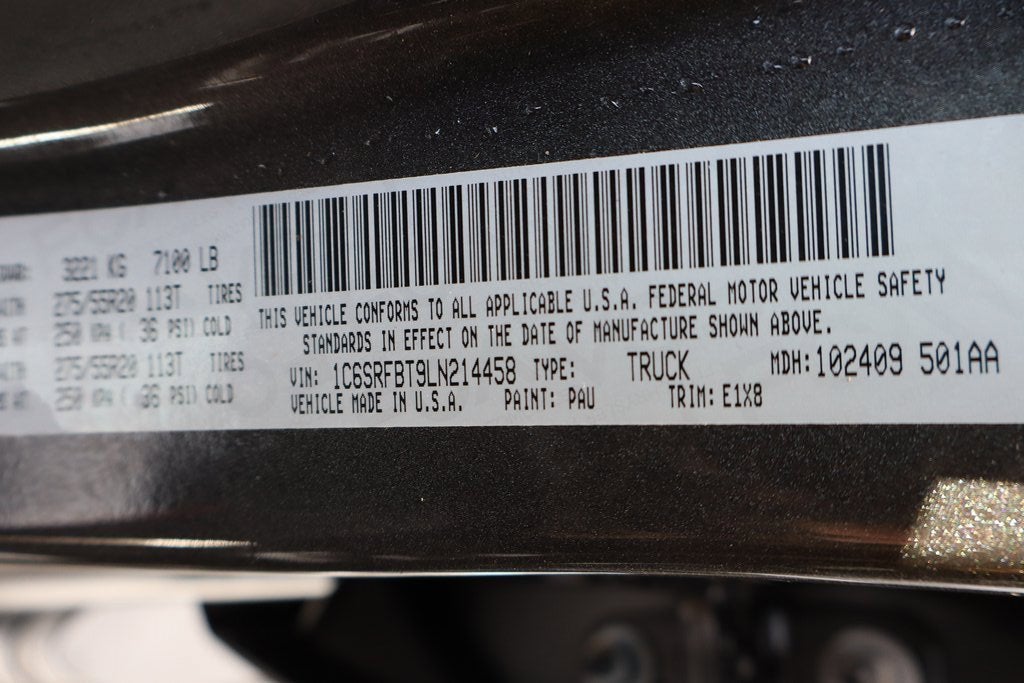 2020 RAM 1500 Big Horn