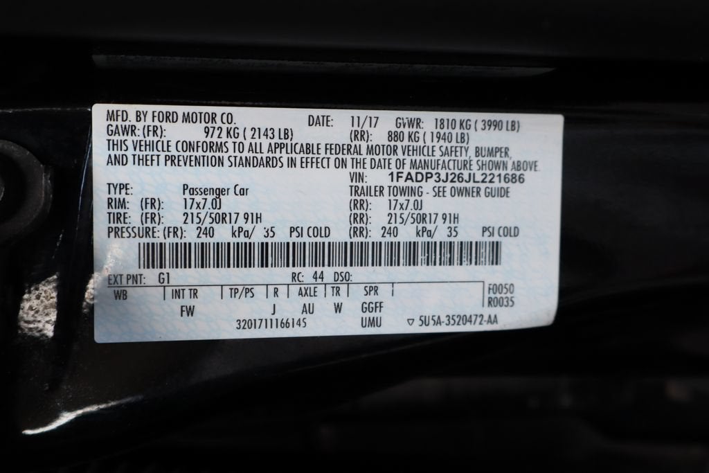 2018 Ford Focus Titanium