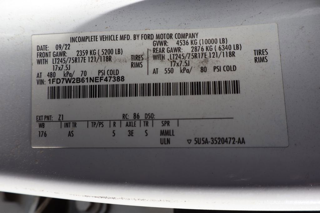 2022 Ford Super Duty F-250 SRW XL