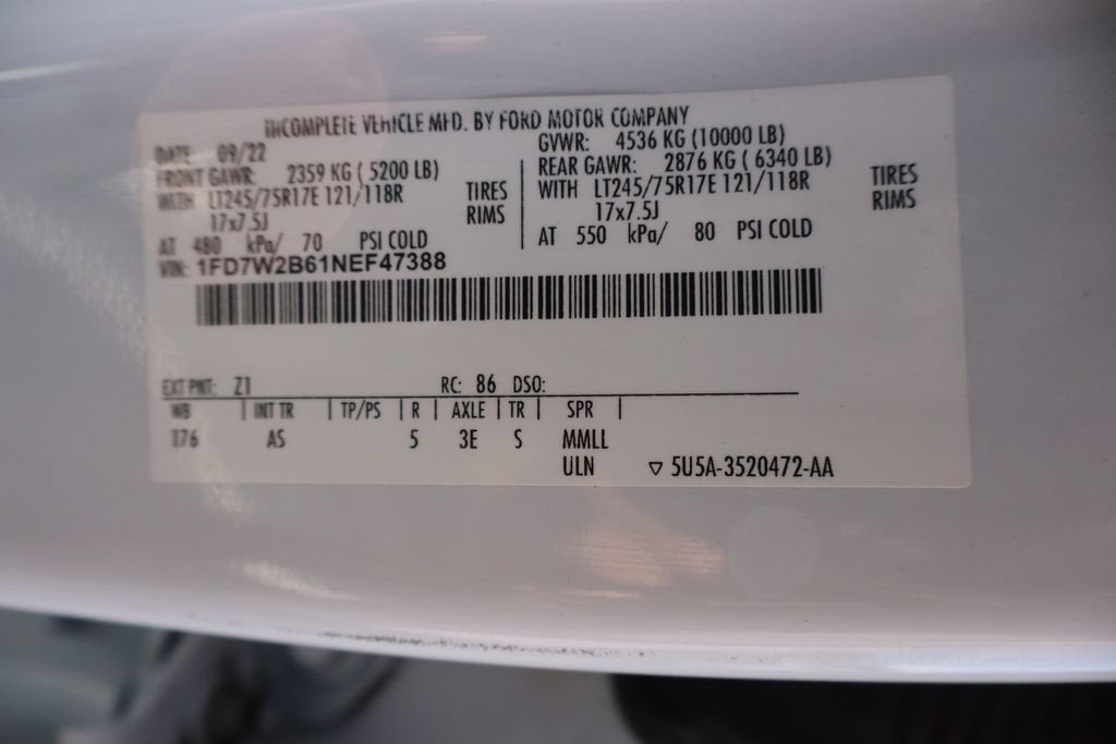 2022 Ford Super Duty F-250 SRW XL