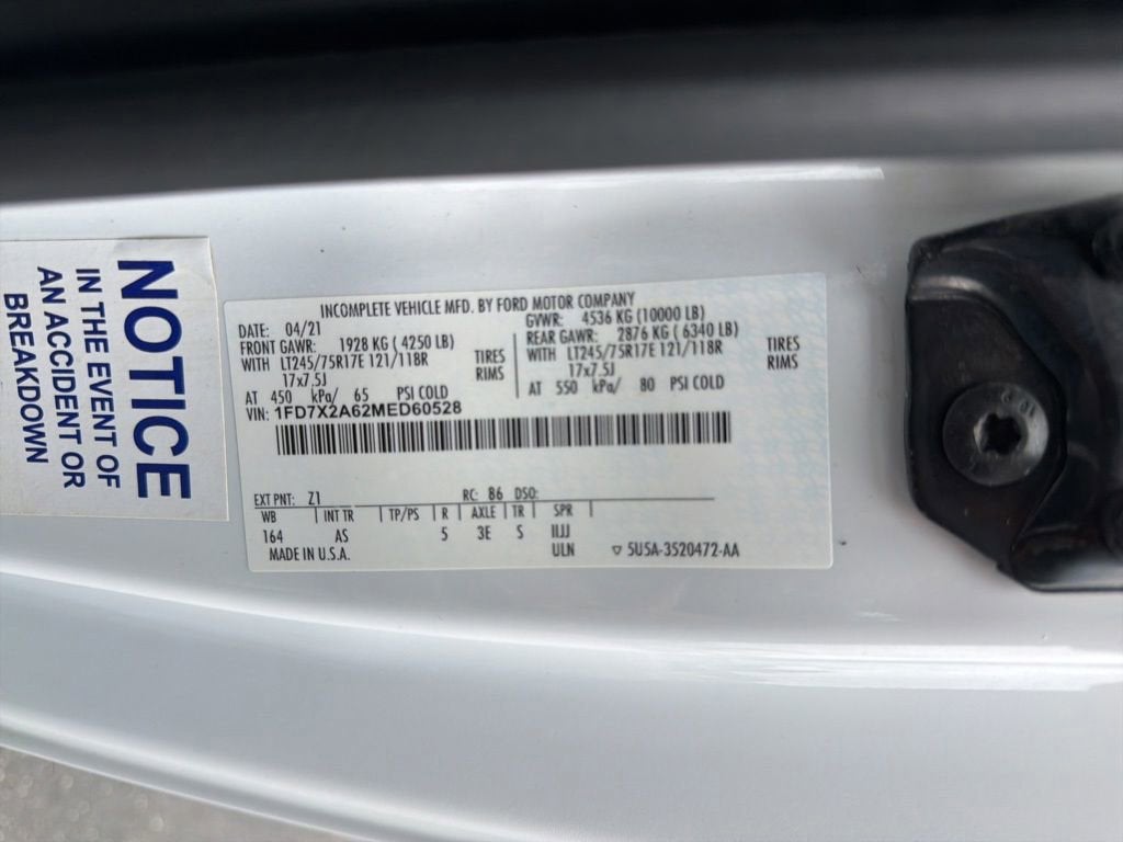 2021 Ford Super Duty F-250 SRW XL w/ Service Body