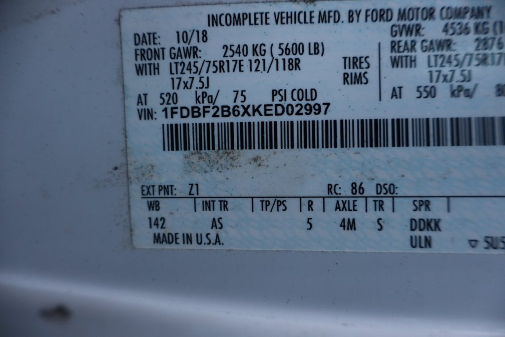 2019 Ford Super Duty F-250 SRW XL