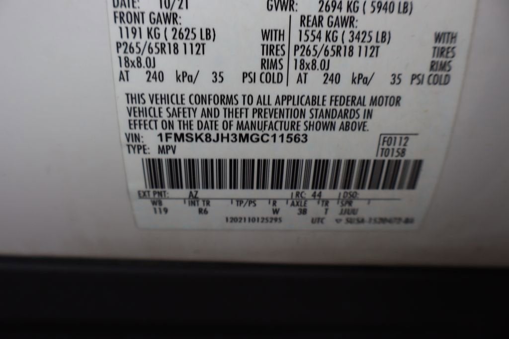 2021 Ford Explorer Timberline