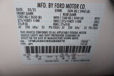 2025 Ford Explorer ST-Line