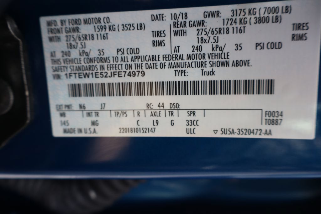 2018 Ford F-150 Base