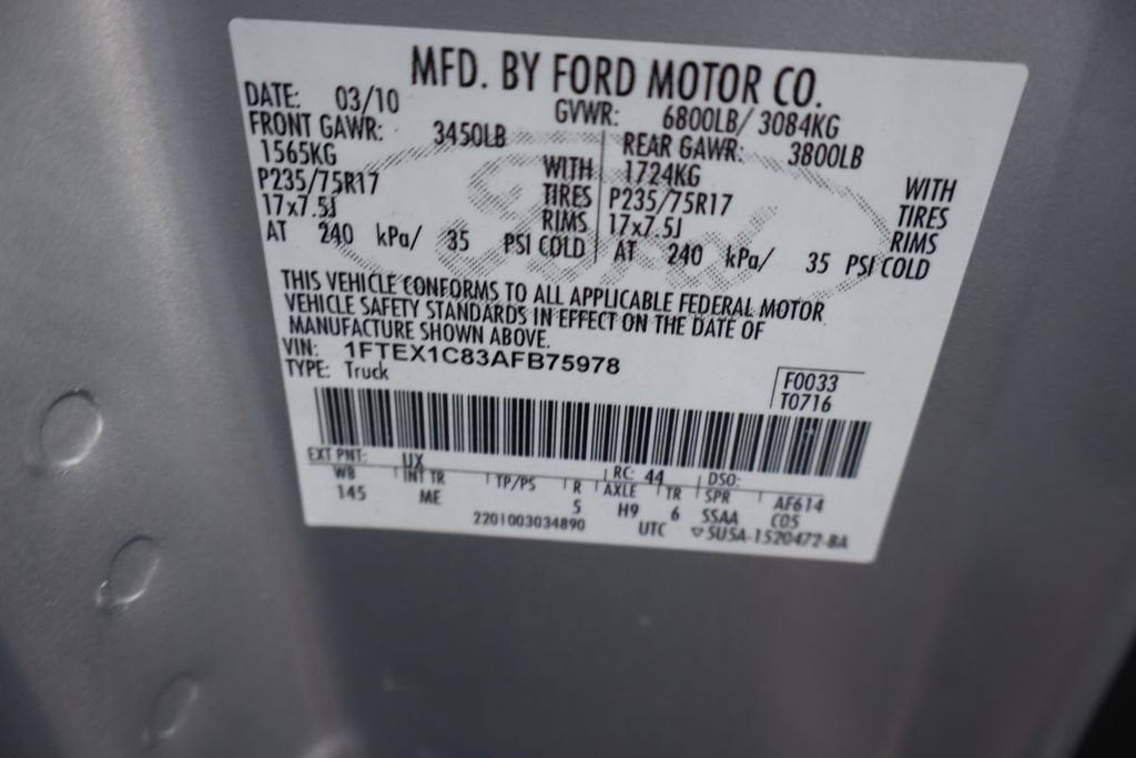 2010 Ford F-150 XLT