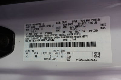 2021 Ford F-150 XLT