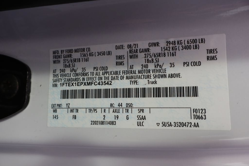 2021 Ford F-150 XLT