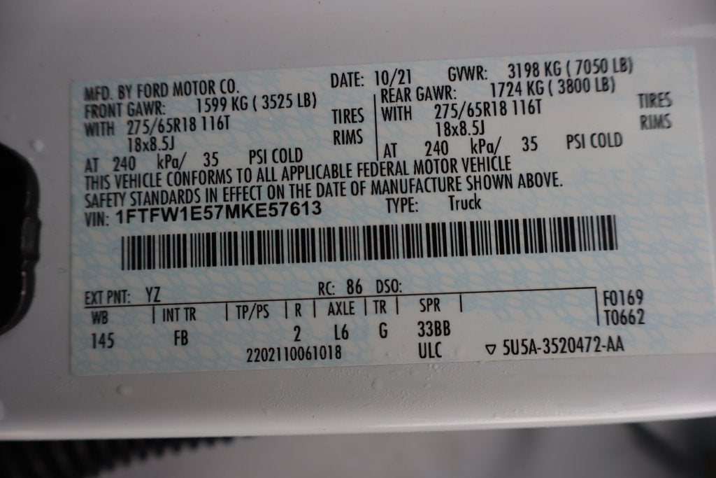 2021 Ford F-150 Base