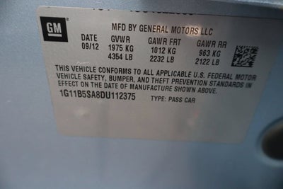 2013 Chevrolet Malibu LS