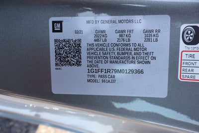 2021 Chevrolet Camaro LT1