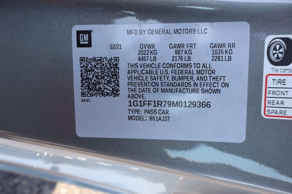 2021 Chevrolet Camaro LT1
