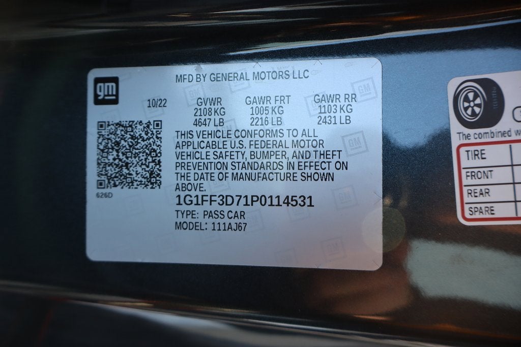 2023 Chevrolet Camaro LT1