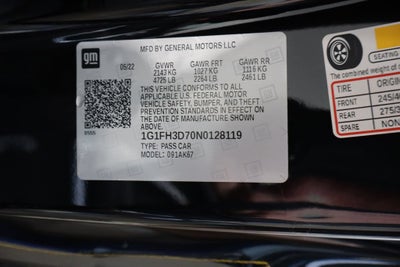 2022 Chevrolet Camaro SS