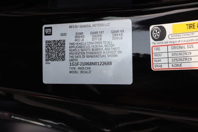 2022 Chevrolet Camaro ZL1