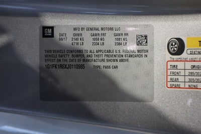 2018 Chevrolet Camaro ZL1