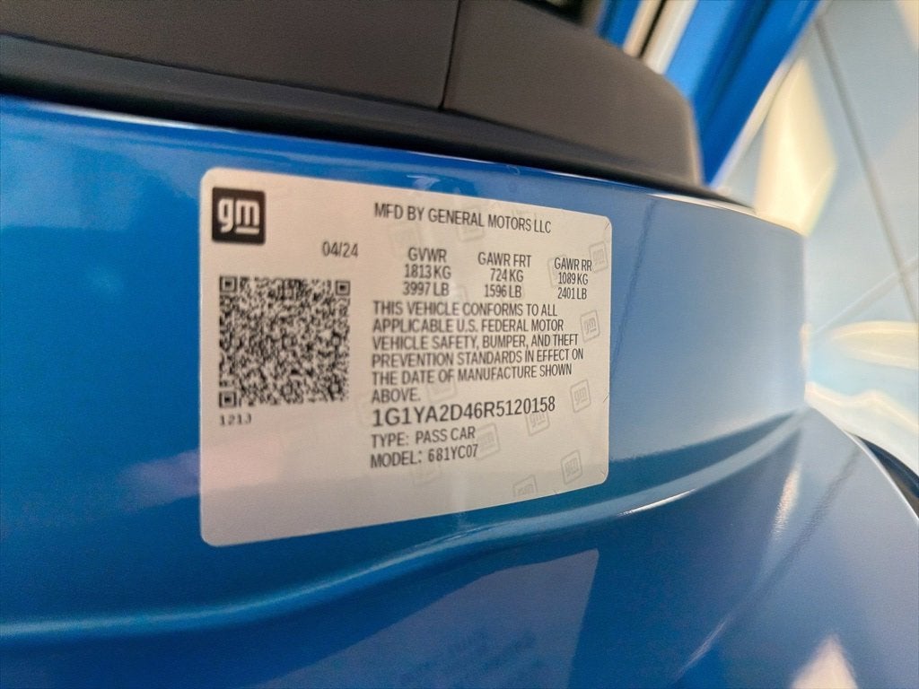 2024 Chevrolet Corvette Stingray 1LT