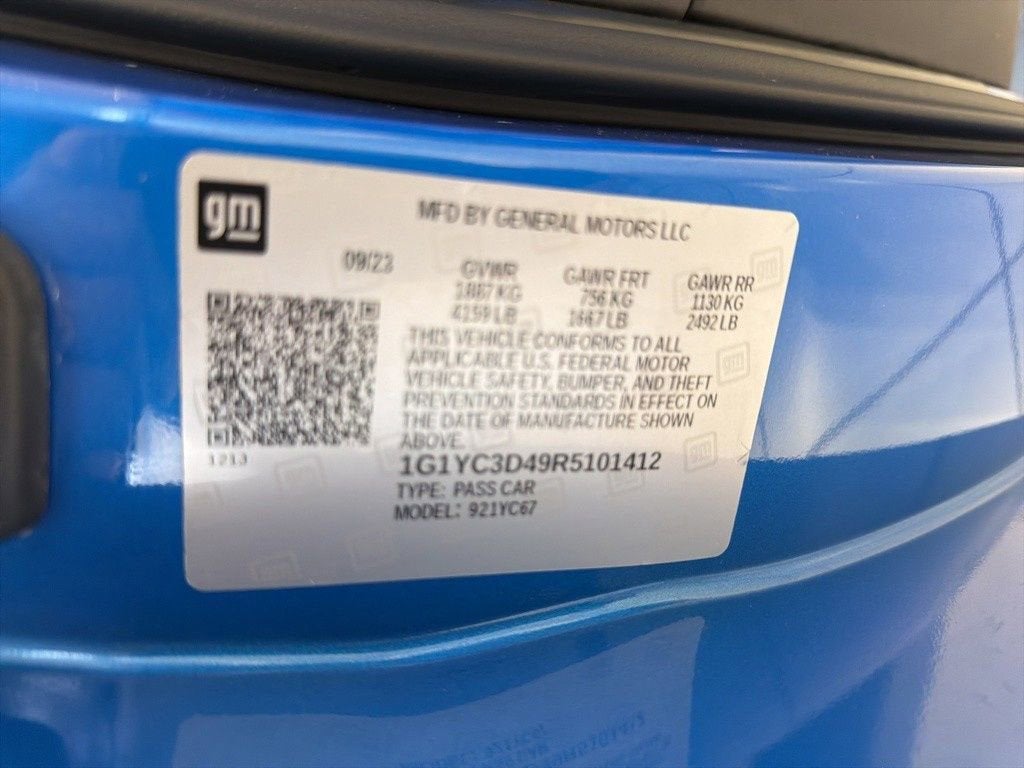 2024 Chevrolet Corvette Stingray 3LT