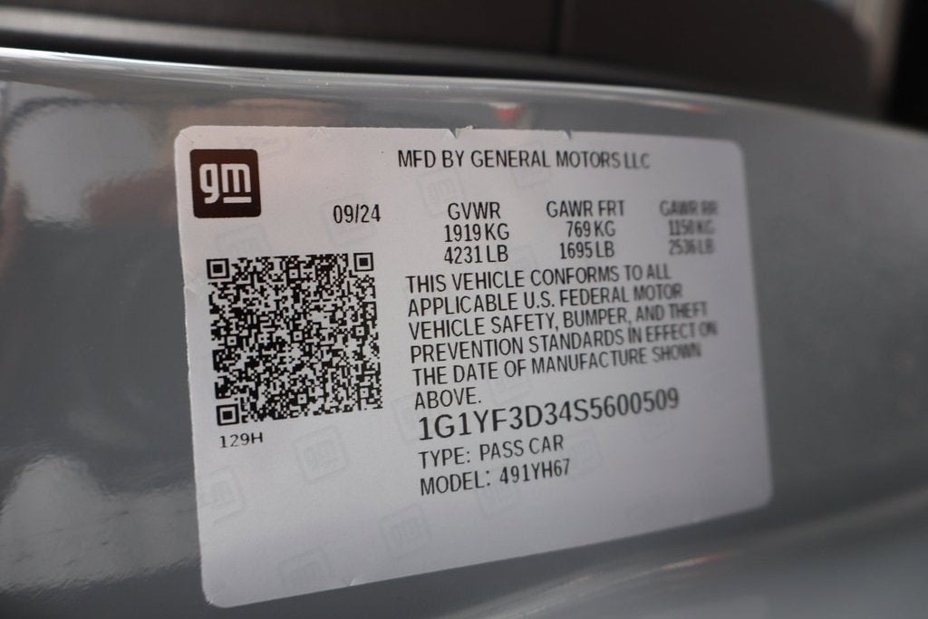 2025 Chevrolet Corvette Z06 3LZ