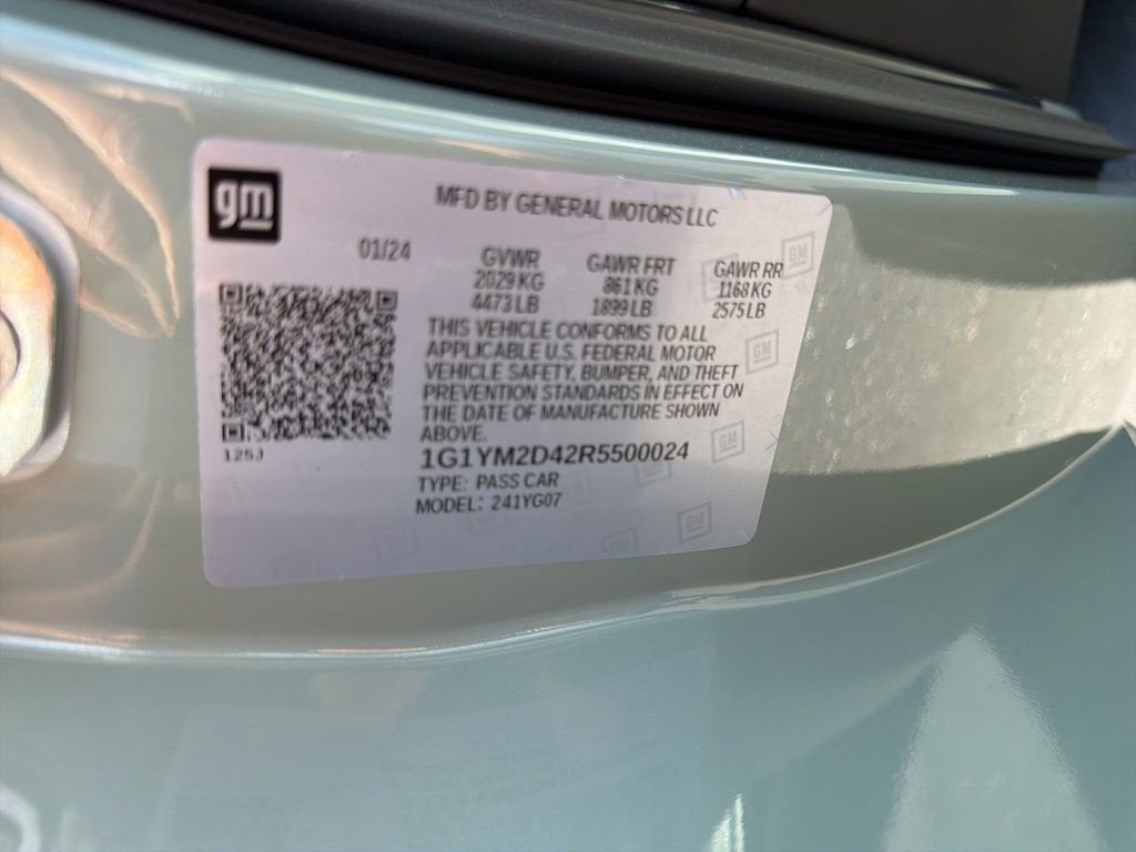 2024 Chevrolet Corvette E-Ray E-Ray