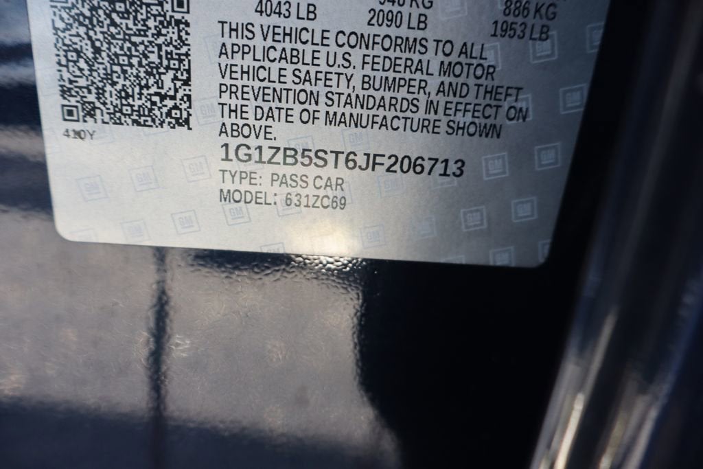 2018 Chevrolet Malibu LS