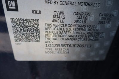 2018 Chevrolet Malibu LS