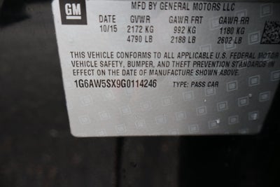 2016 Cadillac CTS 2.0L Turbo