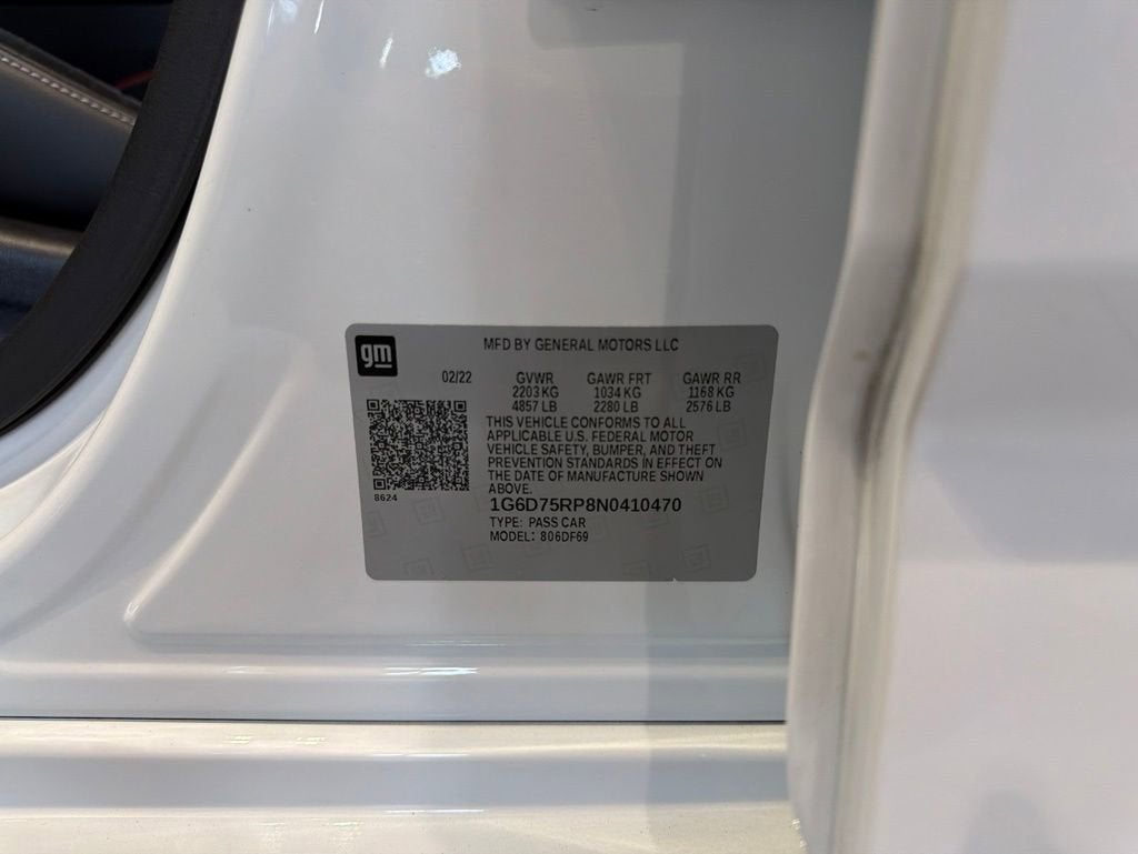 2022 Cadillac CT4-V Blackwing
