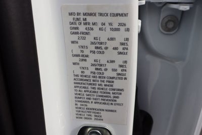 2026 Chevrolet Silverado 2500 HD Work Truck