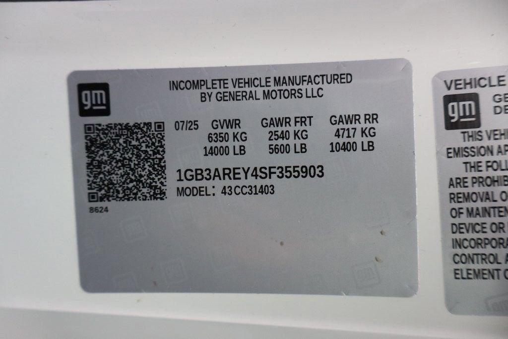 2025 Chevrolet Silverado 3500 HD Chassis Cab Work Truck