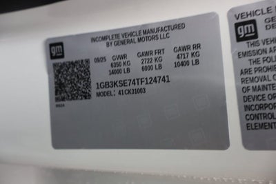 2026 Chevrolet Silverado 3500 HD Chassis Cab Work Truck