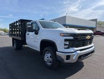 2026 Chevrolet Silverado 3500 HD Chassis Cab Work Truck w/12' Stake Platform Body