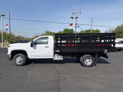 2026 Chevrolet Silverado 3500 HD Chassis Cab Work Truck w/12' Stake Platform Body