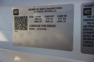 2025 Chevrolet Silverado 3500 HD Chassis Cab Work Truck