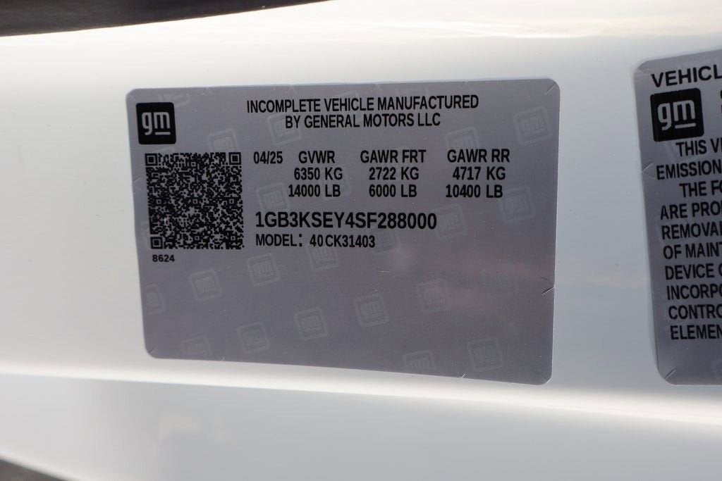 2025 Chevrolet Silverado 3500 HD Chassis Cab Work Truck