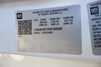 2025 Chevrolet Silverado 3500 HD Chassis Cab Work Truck