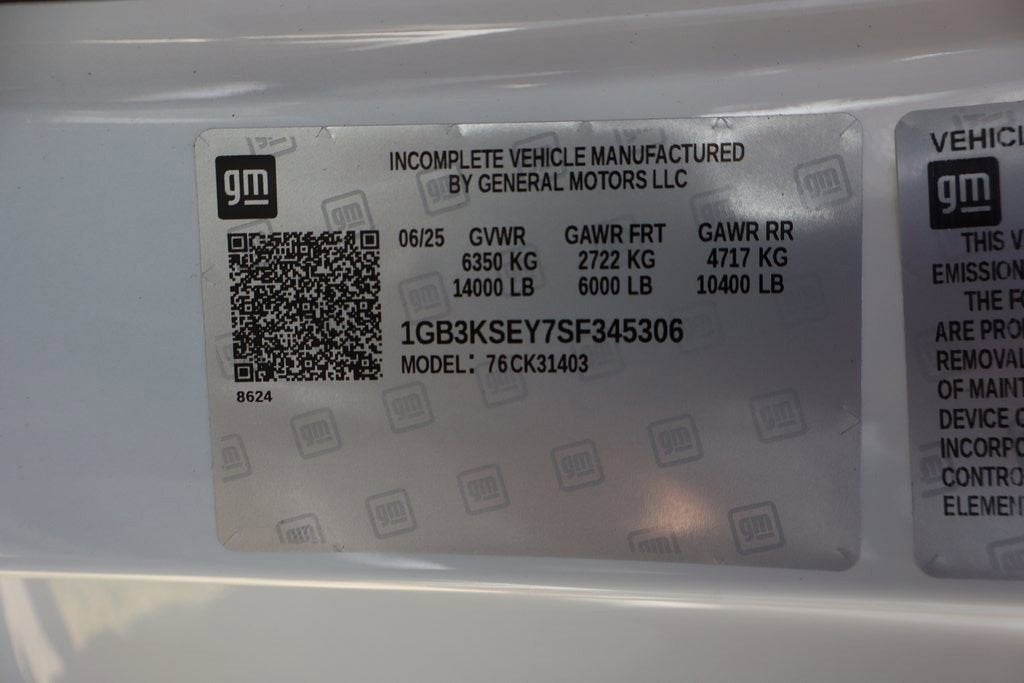 2025 Chevrolet Silverado 3500 HD Chassis Cab Work Truck