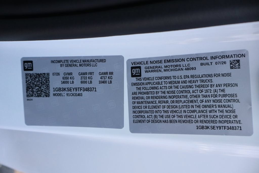 2026 Chevrolet Silverado 3500 HD Chassis Cab Work Truck