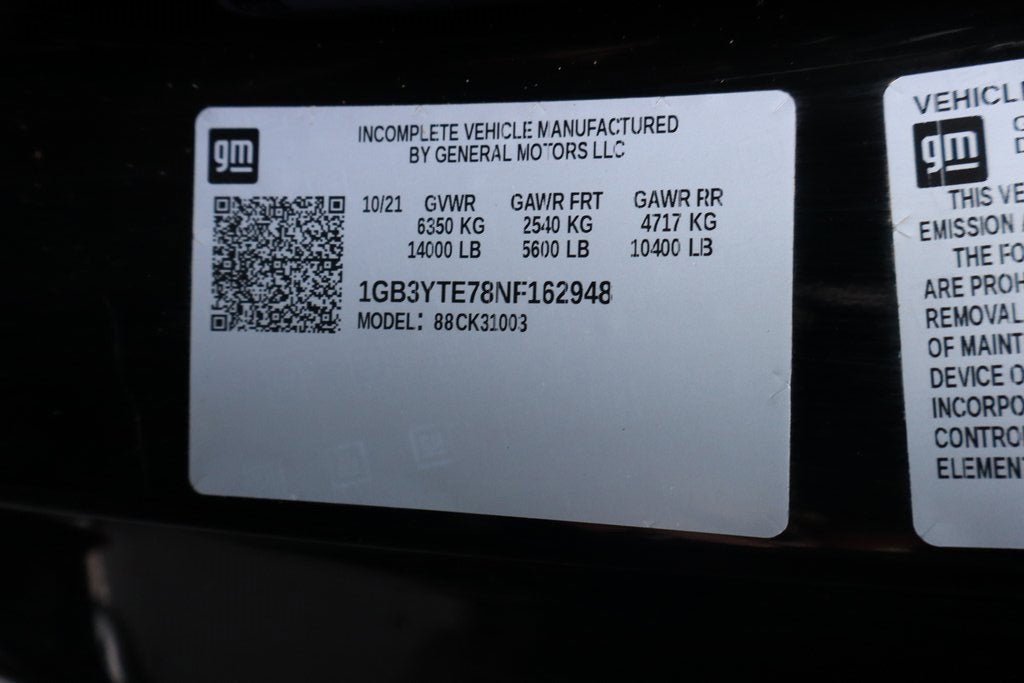 2022 Chevrolet Silverado 3500 HD Chassis Cab LT