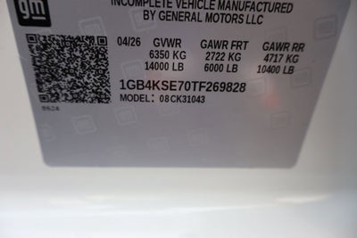 2026 Chevrolet Silverado 3500 HD Chassis Cab Work Truck