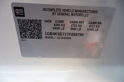 2026 Chevrolet Silverado 3500 HD Chassis Cab Work Truck