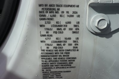 2026 Chevrolet Silverado 3500 HD Chassis Cab Work Truck